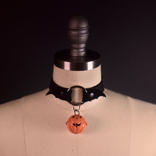 Phobia Collar with Jack o Lantern Bell