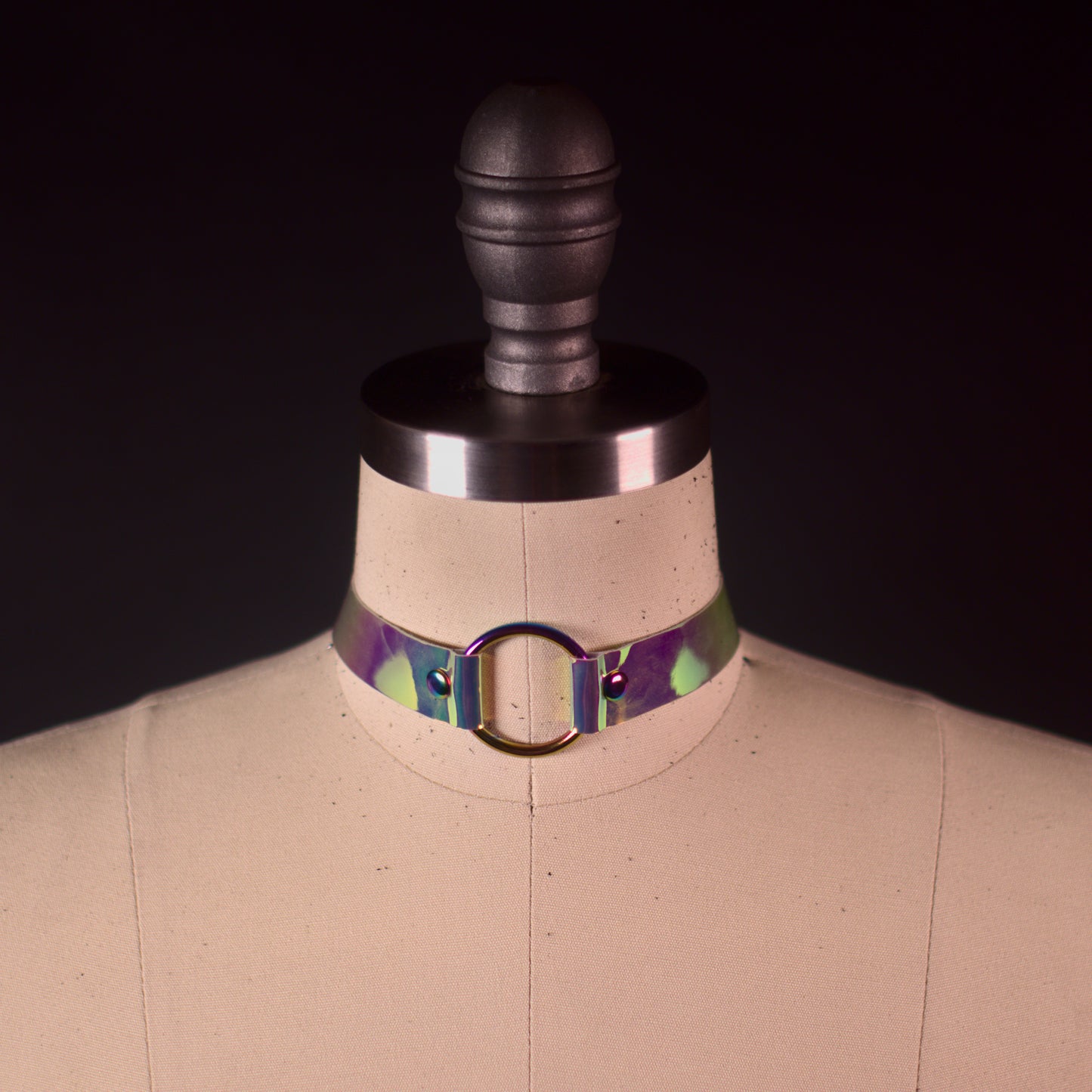 Pride Collection O-ring Collar (Holographic Vinyl)