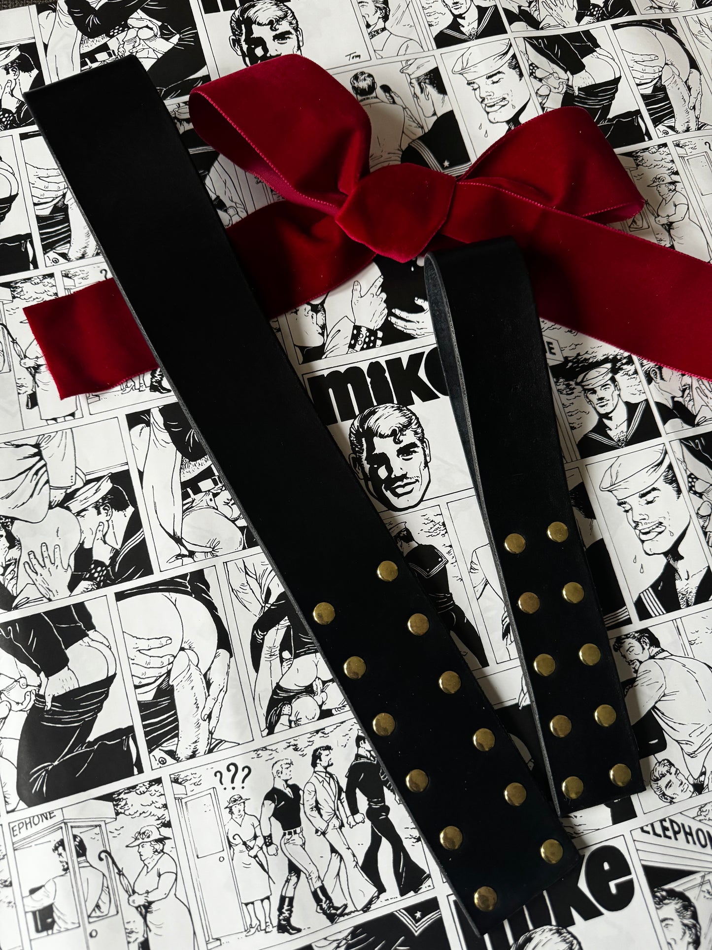 Slapper Impact Toy – warm leatherette