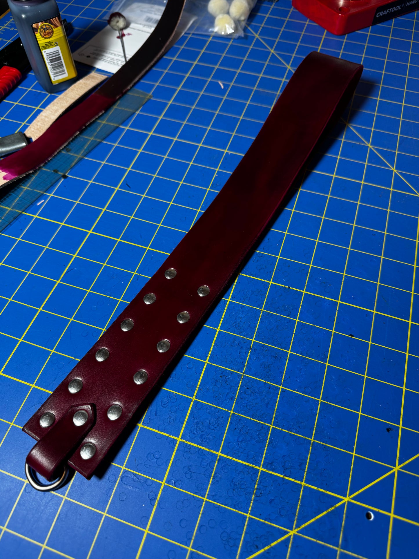 Slapper Impact Toy – warm leatherette