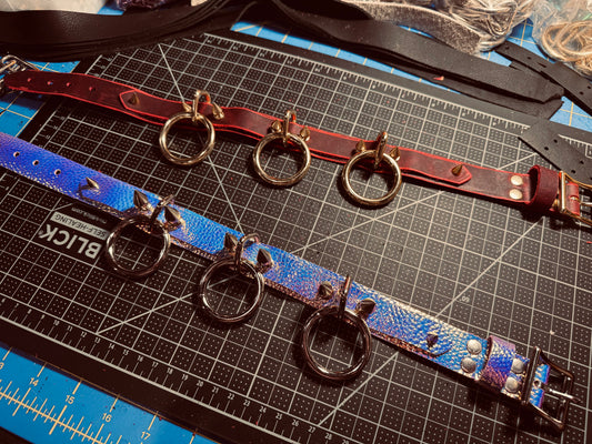 Spiked Bondage Collar